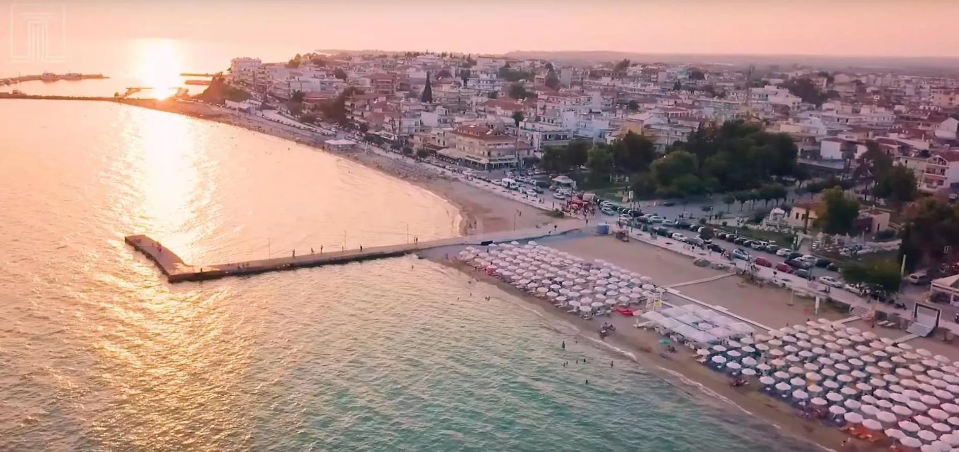 Purple Sunset By The Sea #X004 Apartment Nea Kallikrateia